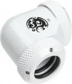 BitsPower Multi-Link uhlový adaptér 90° 12 mm HardTube > 12mm HardTube biela