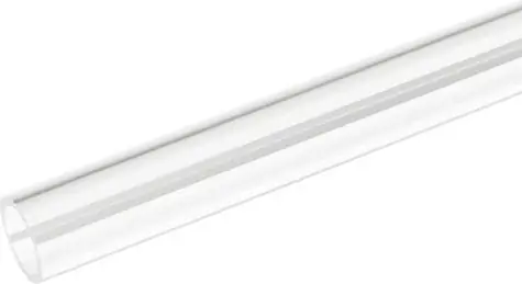 BitsPower None Chamfer PETG 12/10mm Link Tube 100cm číra