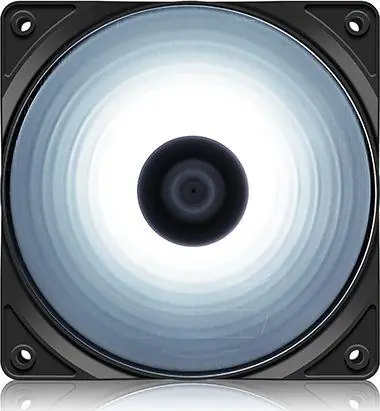 DEEPCOOL RF120W číra / biela LED / 120mm / 48.9 CFM / 21.9dB @ 1300 RPM