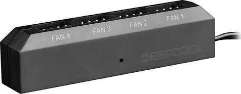 DEEPCOOL FH-04 Fan húb čierna / 4 porty PWM