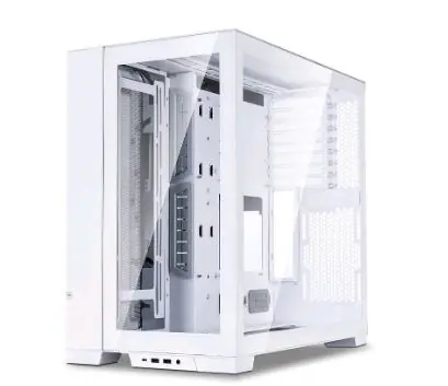 Lian Li O11 Dynamic EVO biela / E-ATX / 4x USB 3.0 + 1x USB 3.1 C / Bez zdroja / priehľadná bočnica