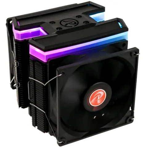 RAIJINTEK Delos RBW čierna / 3x92 mm / 22.95 dB @ 2000 RPM / 20.34 CFM / RGB / 4.pin PWM / TDP 200W