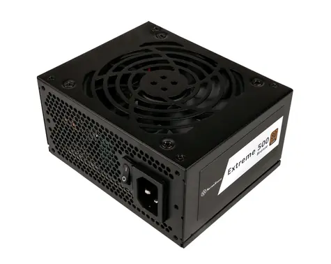 SilverStone EX500-B 500W / SFX / 92 mm / aktívny PFC / 80 Plus Bronze