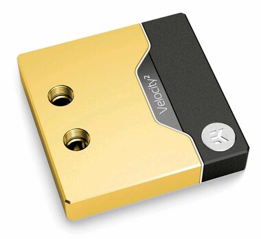 EKWB EK-Quantum Velocity2 D-RGB - 1700 Nickel + Gold / vodný blok pre LGA 1700