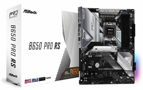 ASRock B650 PRO RS / AMD B650 / DDR5 / SATA III RAID / USB / GLAN / M.2 / sc.AM5 / ATX