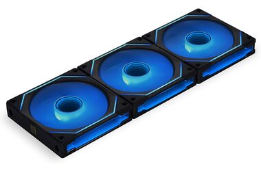 Lian Li UNI FAN SL-INF 120 ARGB PWM (3ks) čierna + ovládač / 120 mm / 29 dB @ 2100 RPM / 61.3 CFM / 4 x 7-PIN