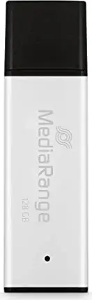MediaRange MR1902 128GB strieborná / Flash Disk / USB 3.0