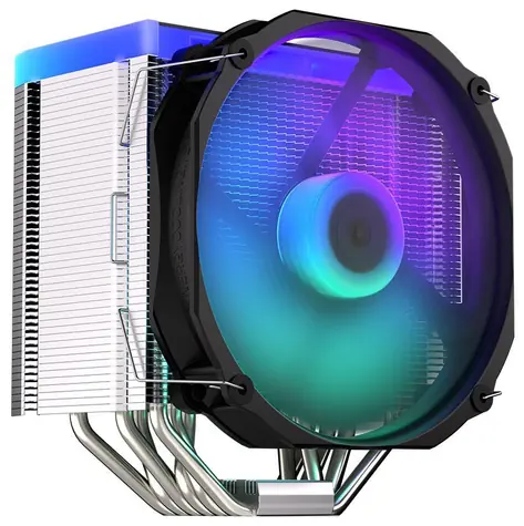 Endorfy Fortis 5 ARGB / Chladič CPU / 140 mm / 1400 RPM / 220W TDP / ARGB / 6 heatpipes / PWM / pre Intel & AMD / dopredaj