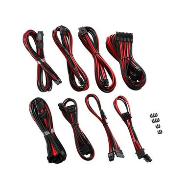 CableMod PRE ModMesh RT-Series Cable set pre Asus and Seasonic čierno-červená