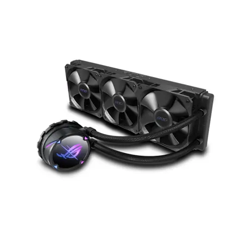 Asus ROG STRIX LC II 360 v2 čierna / komplet vodného chladenia CPU / 3x 120mm / dopredaj