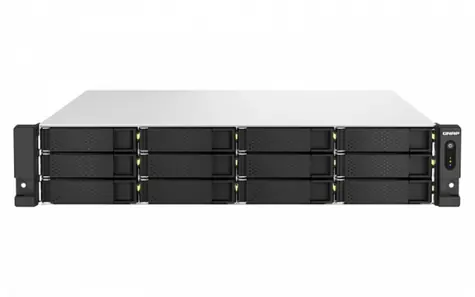 QNAP TS-h1887XU-RP-E2336-32G / Intel Xeon E-2336 / 32GB RAM / 12x 3.5 "+ 6x 2.5" SATA / 4x LAN