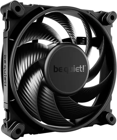be quiet! SILENT WINGS 4 PWM 120 čierna / 120mm / Fluid-dynamic Bearing / 18.9dB @ 1600RPM / 48.7CFM / 4-pin