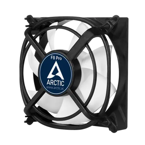 ARCTIC COOLING Fan F8 PRO / 80 mm / 0.2 Sone @ 1300 RPM