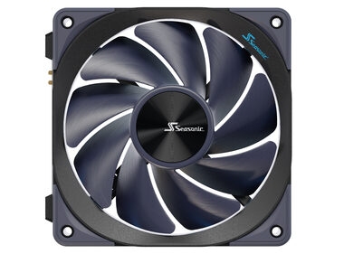 Seasonic MagFlow 1225 PWM 12V (3ks) / 120 mm / Fluid Dynamic Bearing / 33.78 dB @ 2000 RPM / 107.6 m3h / 4-pin