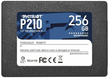 Patriot P210 256GB / SSD / 2.5 "/ IOPS: 50K 30K / SATA III