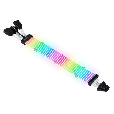 Lian Li Strimer Plus V2 PW168-8PV2 RGB / 3 x 8 pin (F) / 12 + 4 pin (M) / 335 mm
