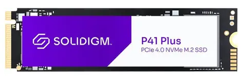 Solidigm P41 Plus 512GB / M.2 2280 / M.2 PCI-E NVMe Gen4
