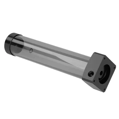 Barrow Nádrž pre DDC čerpadlo 264mm čierna / 580ml / 3x G1/4