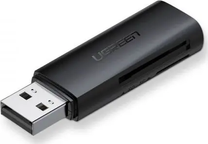 Ugreen CM264 Čítačka pamäťových kariet TF/SD USB 3.0 čierna