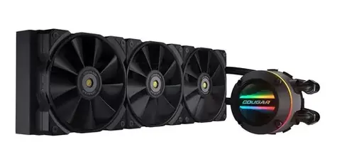 COUGAR AIO CGR-POSEIDON GT 360 čierna / Vodný chladič CPU / 3x 120mm / 2000 RPM / Intel &amp; AMD
