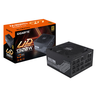 GIGABYTE UD1300GM / 1300W / 120mm ventilátor / PFC / modular / 80PLUS Gold
