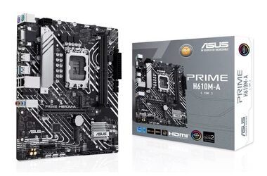 ASUS PRIME H610M-A-CSM / H610 / LGA 1700 / 2x DDR5 / 1x PCIEx16 / 1x GLAN / mATX