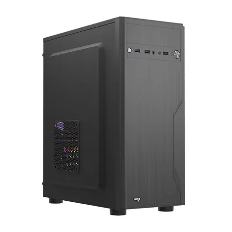 Aigo B350 čierna / ATX / 1x USB 3.0 + 2x USB 2.0 / bez zdroja