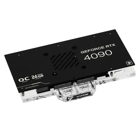 Barrow LRC 2.0 GIGABYTE RTX 4090 Aorus Aurora čierna / vodný chladič vga / RGB / akryl