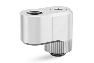 EKWB EK- Quantum Torque Double Rotary Offset 21 - Satin Titanium