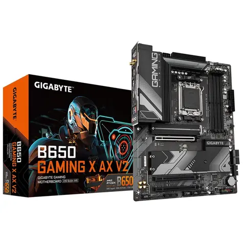 GIGABYTE B650 GAMING X AX V2 / AM5 / 4X DDR5 / 3x PCIex16 / 2.5 GLAN / Wi-Fi / BT / ATX