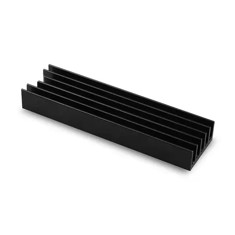 Axagon CLR-M2L10, hliníkový pasívny chladič pre M.2 2280 SSD, výška 10 mm