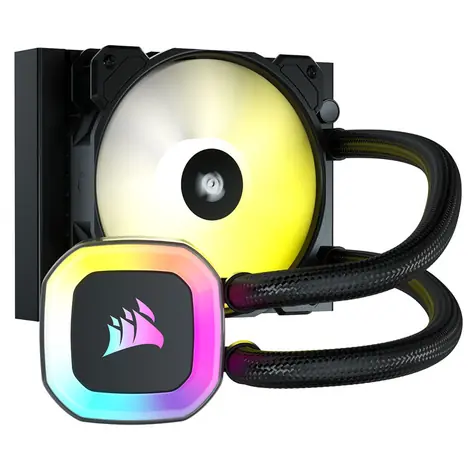 Corsair H55 RGB čierna / 1x 120mm / 400-1500 RPM / Intel + AMD