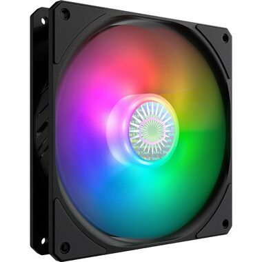 Cooler Master SickleFlow 140 ARGB čierna / 140 mm / Rifle Bearing / 27 dB @ 1400 RPM / 4-pin + 3-pin RGB