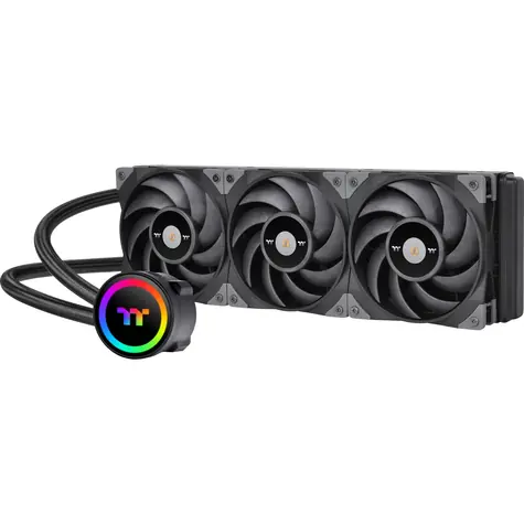 Thermaltake Toughliquid 360 ARGB sivá / AIO vodný chladič CPU / 3x 120 mm / 2000 RPM @ 22.3 dB / 58.35 CFM