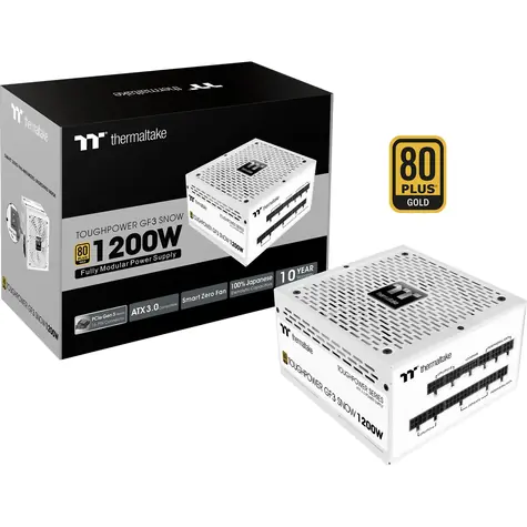 Thermaltake Toughpower GF3 1200W biela / ATX / 1200W / 140mm ventilátor / 80PLUS Gold / modulárny