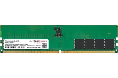 Transcend JetRam 32GB (1x32GB) 4800MHz / U-DIMM / DDR5 / CL40 / 1.1V / 2Rx8