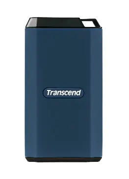 Transcend ESD410C Externý SSD 2TB modrá / USB-C 3.2 Gen 2x2 / R: 2000MBs / W: 2000MBs