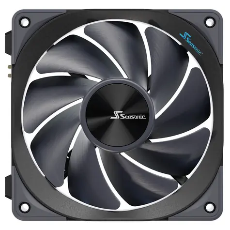 Seasonic MagFlow 1225 PWM 120mm / 120mm / Fluid Dynamic Bearing / 33.78 dB @ 2000 RPM / 107.6 m3h / 4-pin