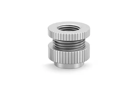 EKWB EK- Quantum Torque Pass-Through G1/4 - Satin Titanium