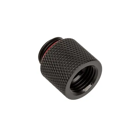 BitsPower Adaptér G1/4 palca samec na G1/4 palce samica - 15 mm matná čierna