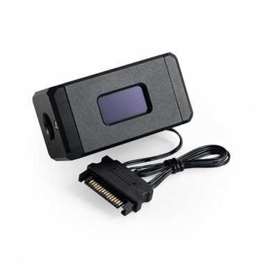 BitsPower Snímač prietoku 2x prípojka G1/4" OLED displej