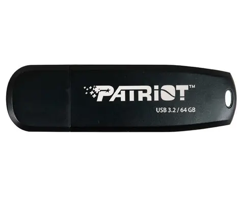 Patriot Xporter Core 64GB čierna / Flash Disk / USB 3.2 Gen 1 - (USB-A 3.0)