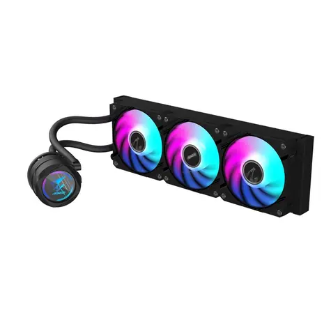GIGABYTE AORUS WATERFORCE II 360 / 3 x120 mm / 36.9 dB / 64.95 CFM / 800-2300 RPM / RGB / Intel + AMD / dopredaj