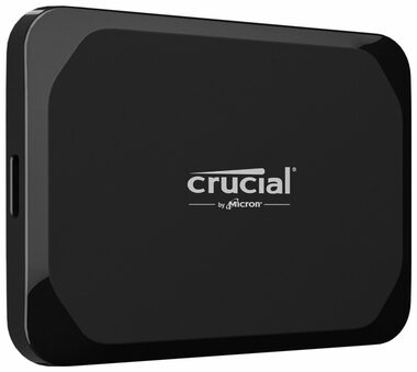CRUCIAL X9 2TB čierna / Externý SSD / USB 3.2 Gen2 Type-C / R: 1050MBps / 3y