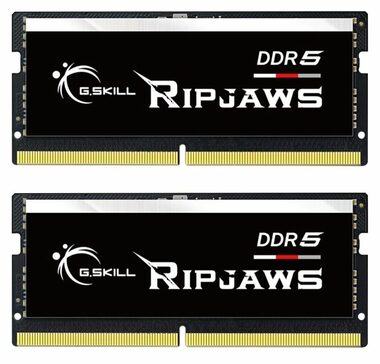 G.Skill Ripjaws 32GB (2x 16GB) 4800MHz / DDR5 / CL34 / SO-DIMM / 1.1V / XMP 3.0