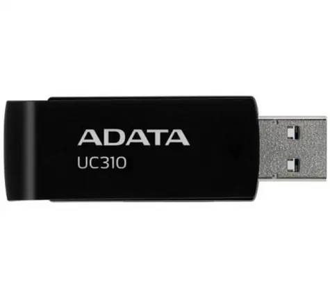 ADATA UC310 128GB čierna / USB 3.2 Type A / čítanie: 100MBPs
