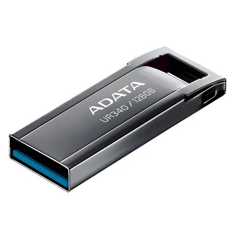 ADATA UR340 128GB čierna / USB 3.2 Type A / čítanie: 100MBps