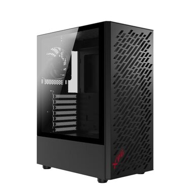 ADATA XPG VALOR AIR čierna / ATX / 2x USB-A 3.2 / 4X 120mm / bez zdroja / priehľadná bočnica