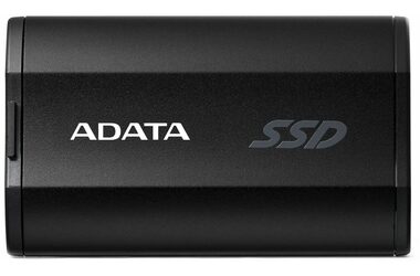 ADATA SD810 500GB čierna / Externý SSD / USB 3.2 Gen2 Type-C / čítanie: 2000MBps / zápis: 2000MBps / 5y