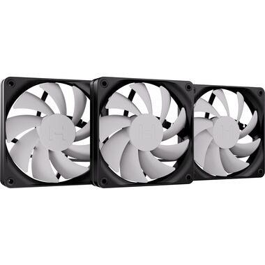 Hyte Flow FA12 3ks sivá / 120mm / 28 dB @ 1500 RPM / Fluid Dynamic Bearing / 72 CFM / 3-pin